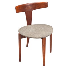 Erik Andersen & Palle Pedersen T-Chair model 68 in teak Randers Denmark 1960
