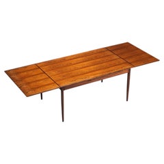 Niels Otto Moller large extendable dining table rosewood Denmark 1960