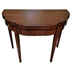 Henkel-Harris Mahogany Flip-Top Games Table