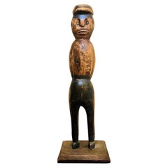 African or African American Wood Sculpture