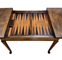 Antique English Oak Changeable Multi-game Table