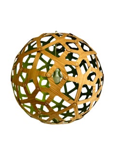 La lámpara colgante «Coral», respetuosa con el medio ambiente, de David Trubridge