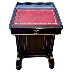 Compact Late 19th-century Victorian Davenport Desk