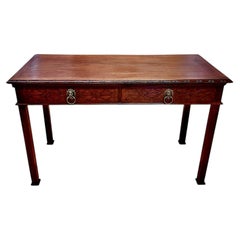 Baker Furniture Chippendale-style Mahogany Desk from Historic Charleston