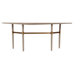 Darling Point Desk by Yabu Pushelberg in Solid Oak with Brass Detailing
