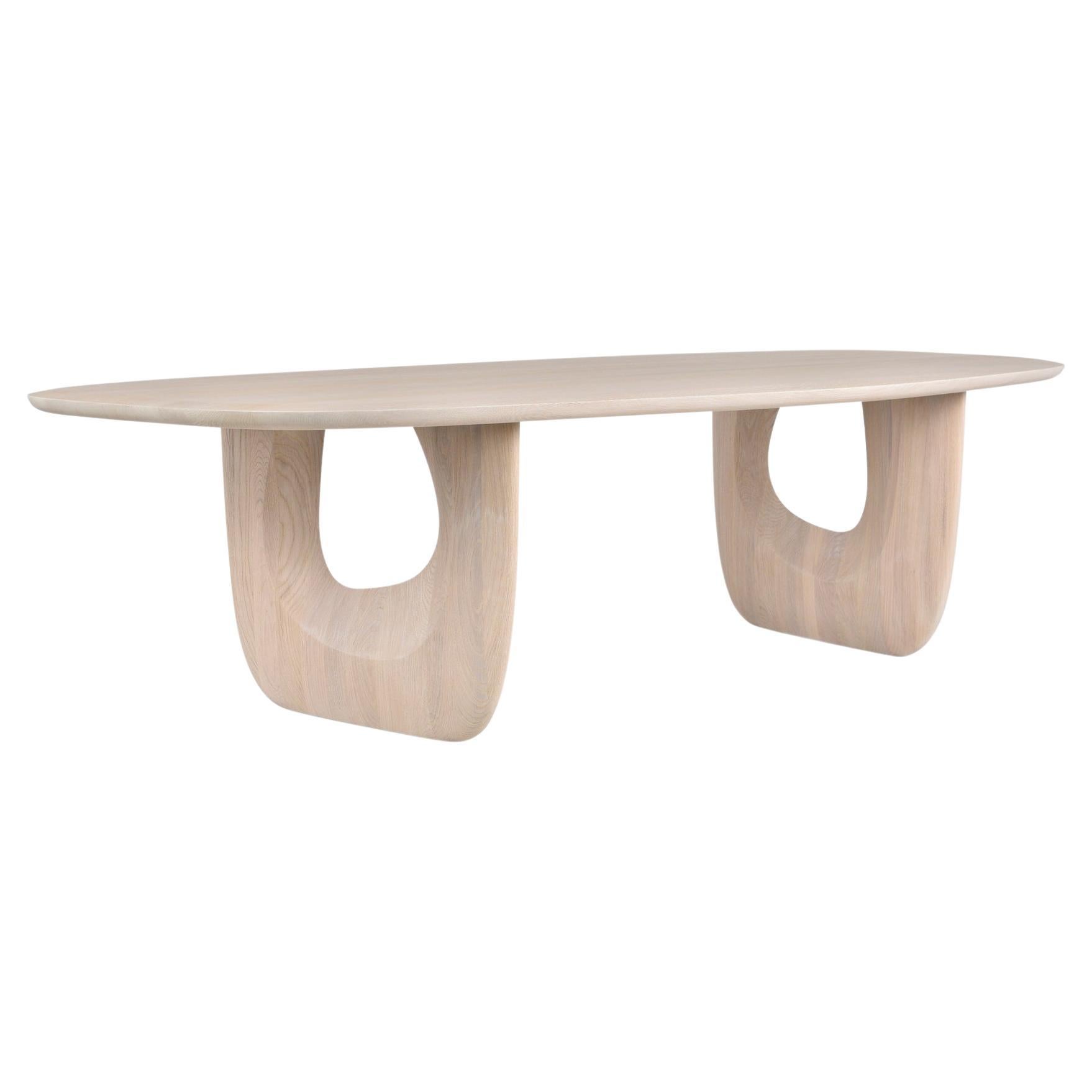 Savignyplatz Dining Table by Sebastian Herkner in Solid Oak Wood
