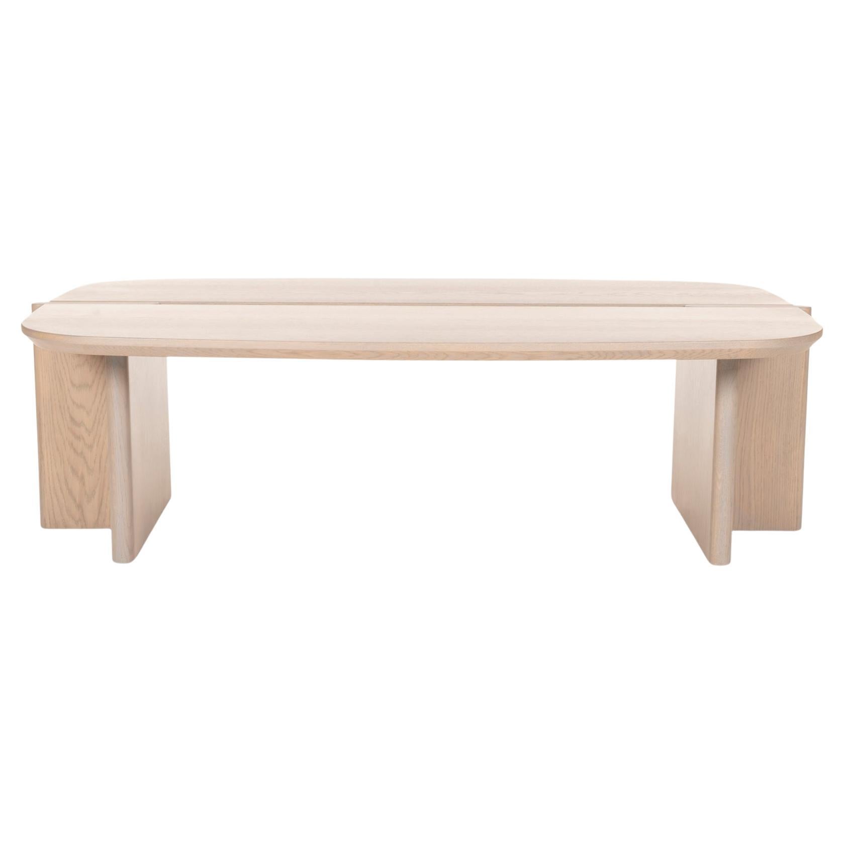 Table basse Surfside Drive par Workshop APD en bois de frêne massif