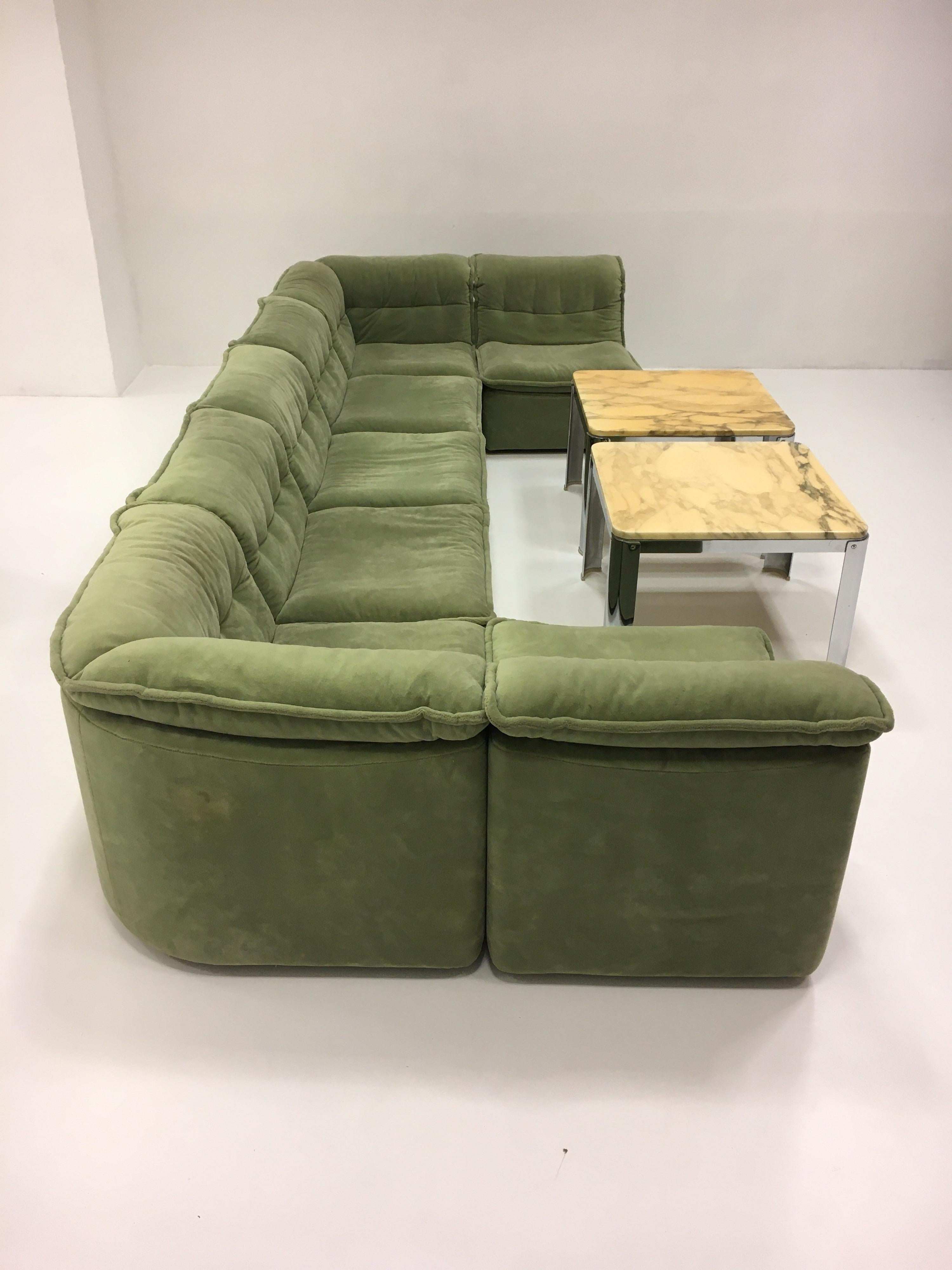 modular vintage sofa