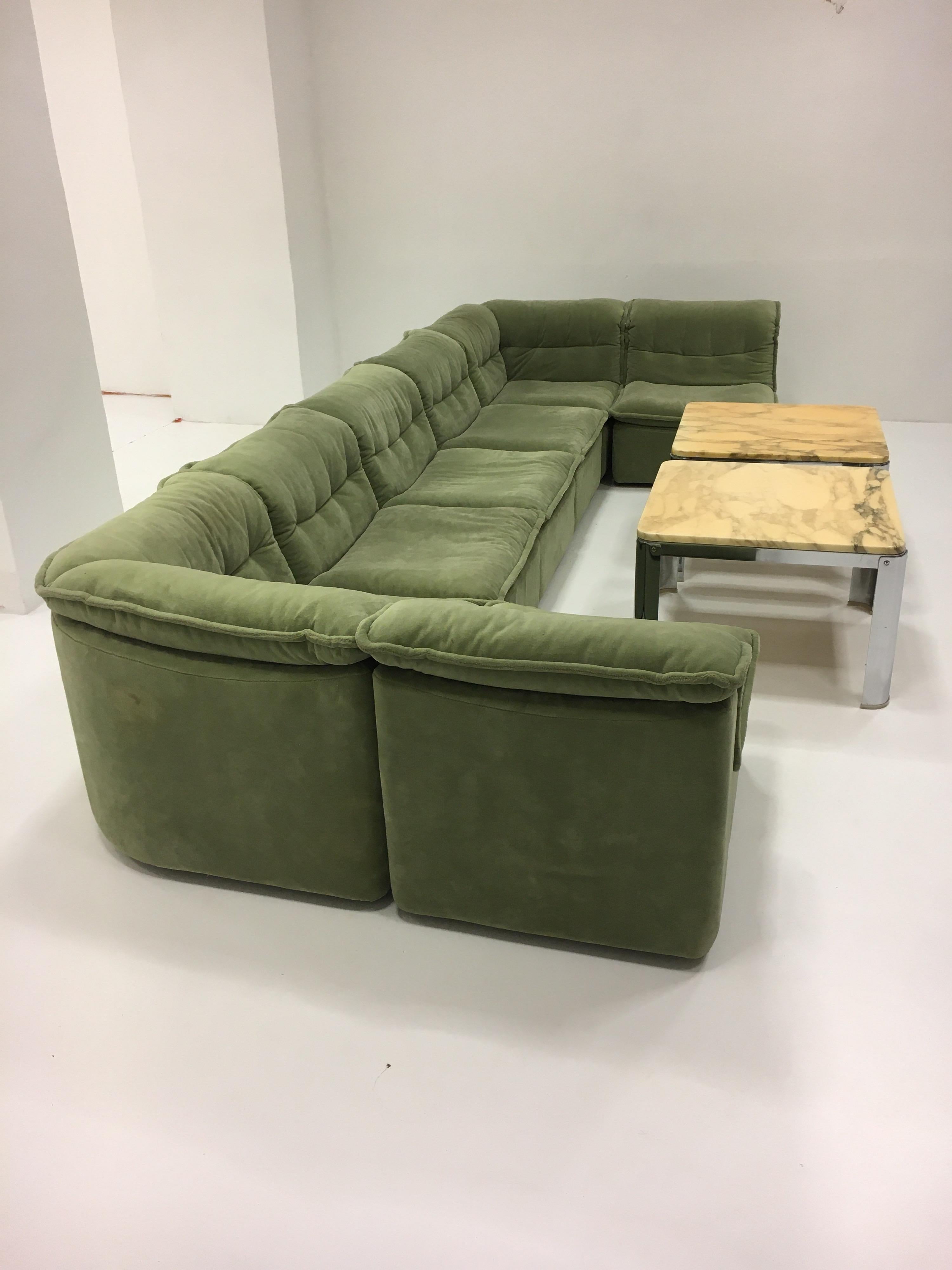 vintage modular sofa