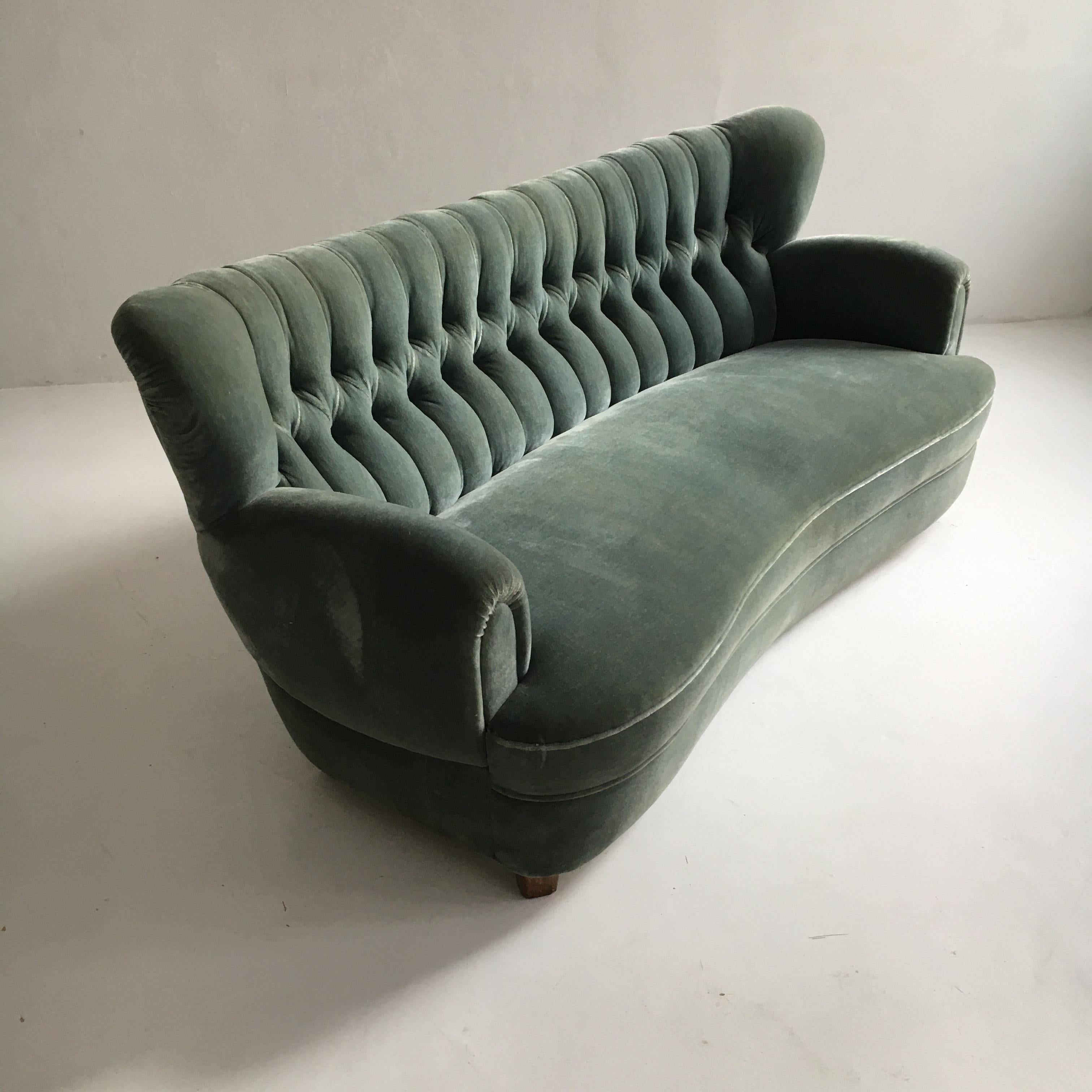 Mid-Century moderno Rara suite di divani poetici di Oswald Haerdtl, Austria, anni '50 in vendita