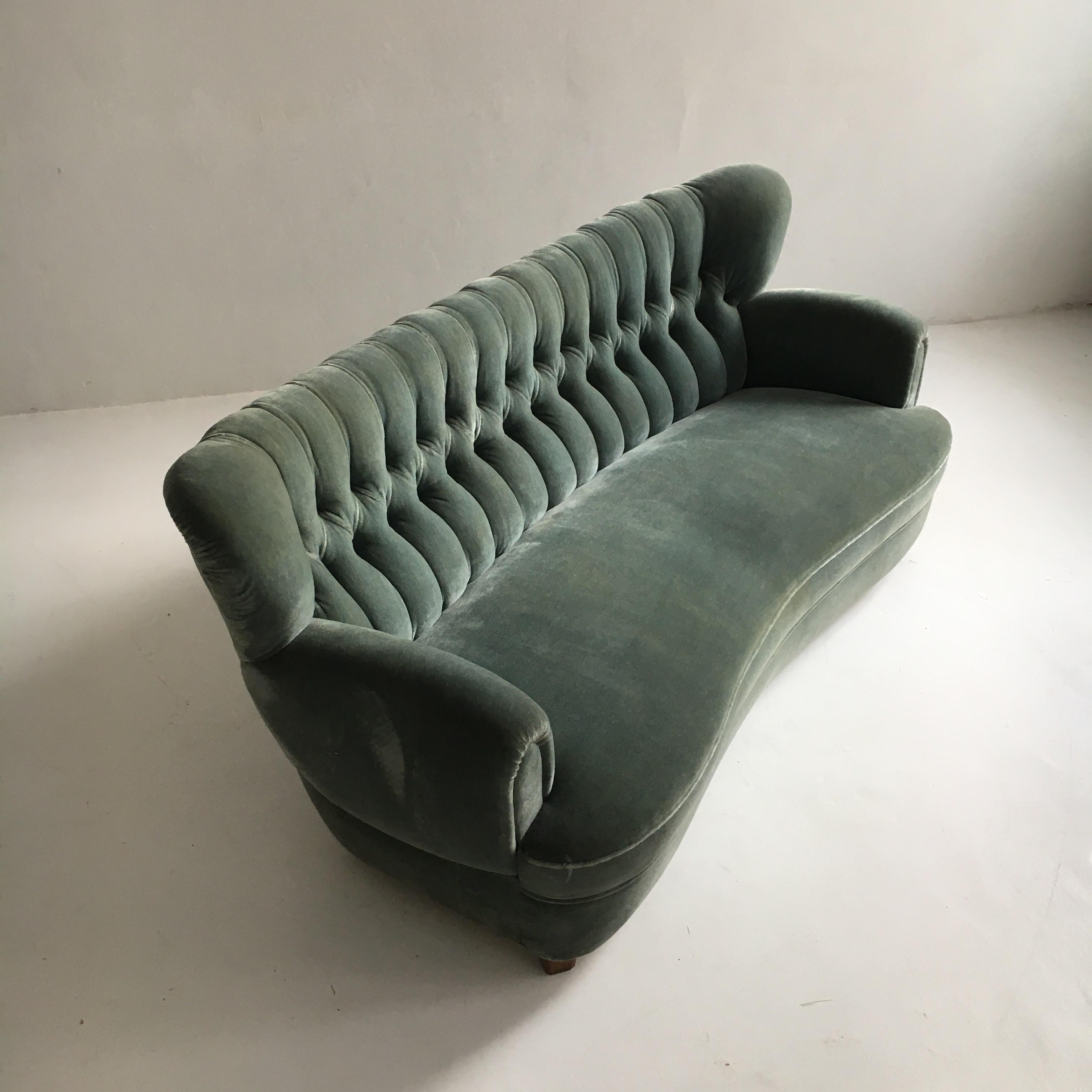 Austriaco Rara suite di divani poetici di Oswald Haerdtl, Austria, anni '50 in vendita