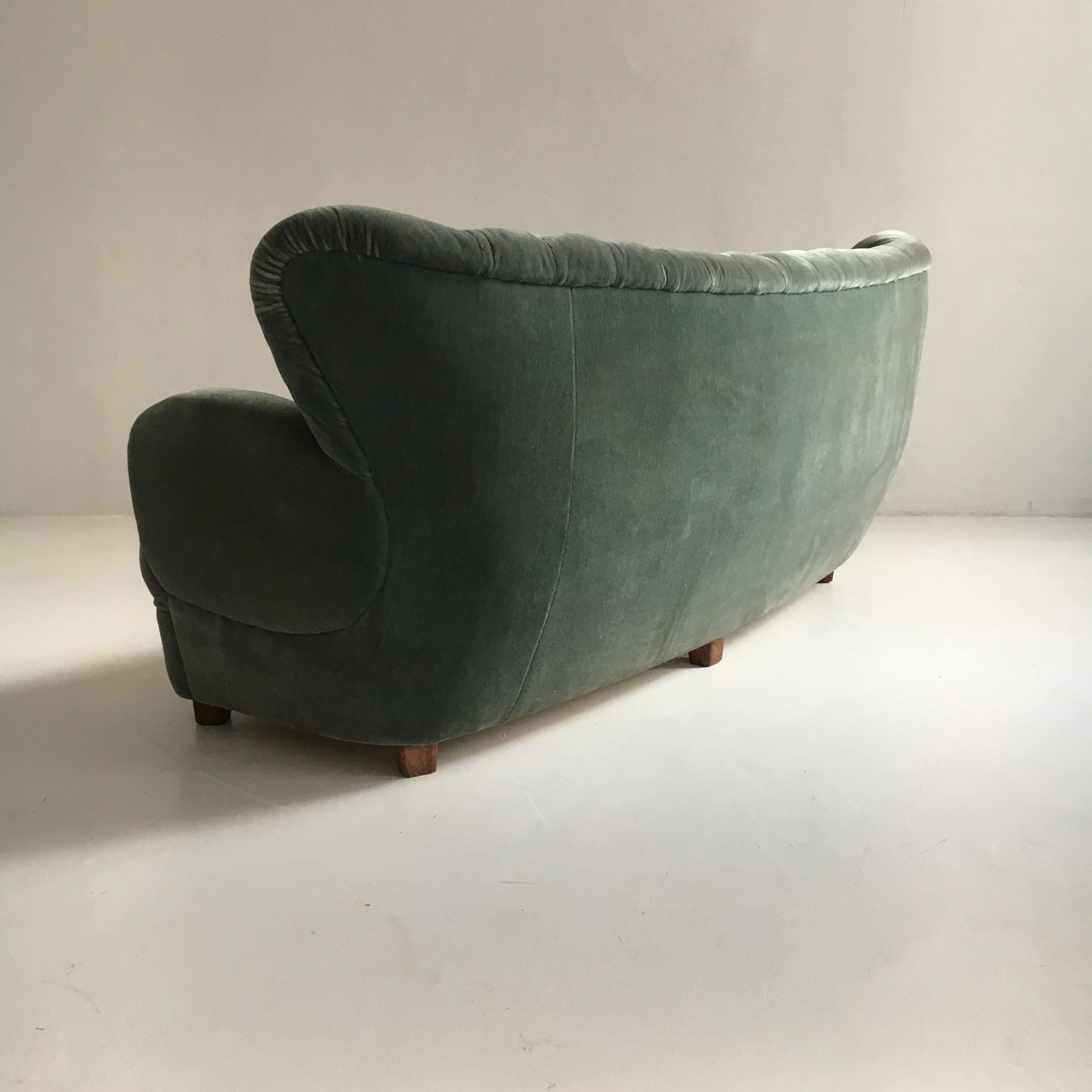 Tessuto Rara suite di divani poetici di Oswald Haerdtl, Austria, anni '50 in vendita