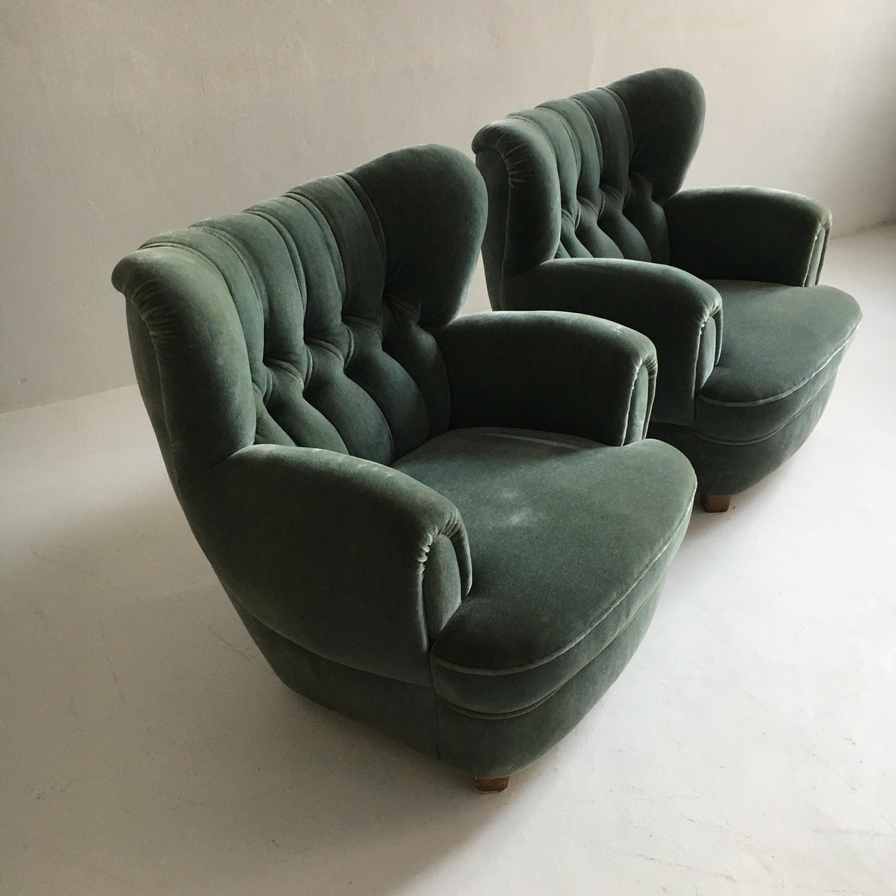 Rara suite di divani poetici di Oswald Haerdtl, Austria, anni '50 in vendita 7