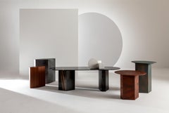 Laurameroni "Imperfetto" Coffee Tables Set in Custom Materials