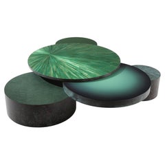 Laurameroni Bolle Low Table in a "Five Elements" composition