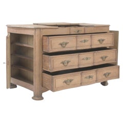 Commode en bois française du 19ème siècle