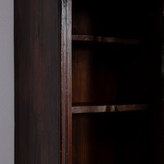 French Vitrine Cabinet, Hardwood, Belle Époque Style, Circa 1900