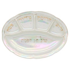 Passover Seder Plate, Karlsbad, Austria-Hungary, 1884–1909