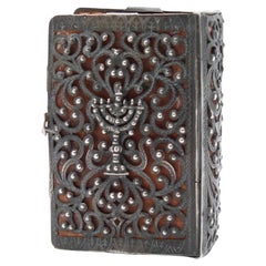 Ornate Silver-Bound Siddur in the Italian Tradition – Mantua, 1862