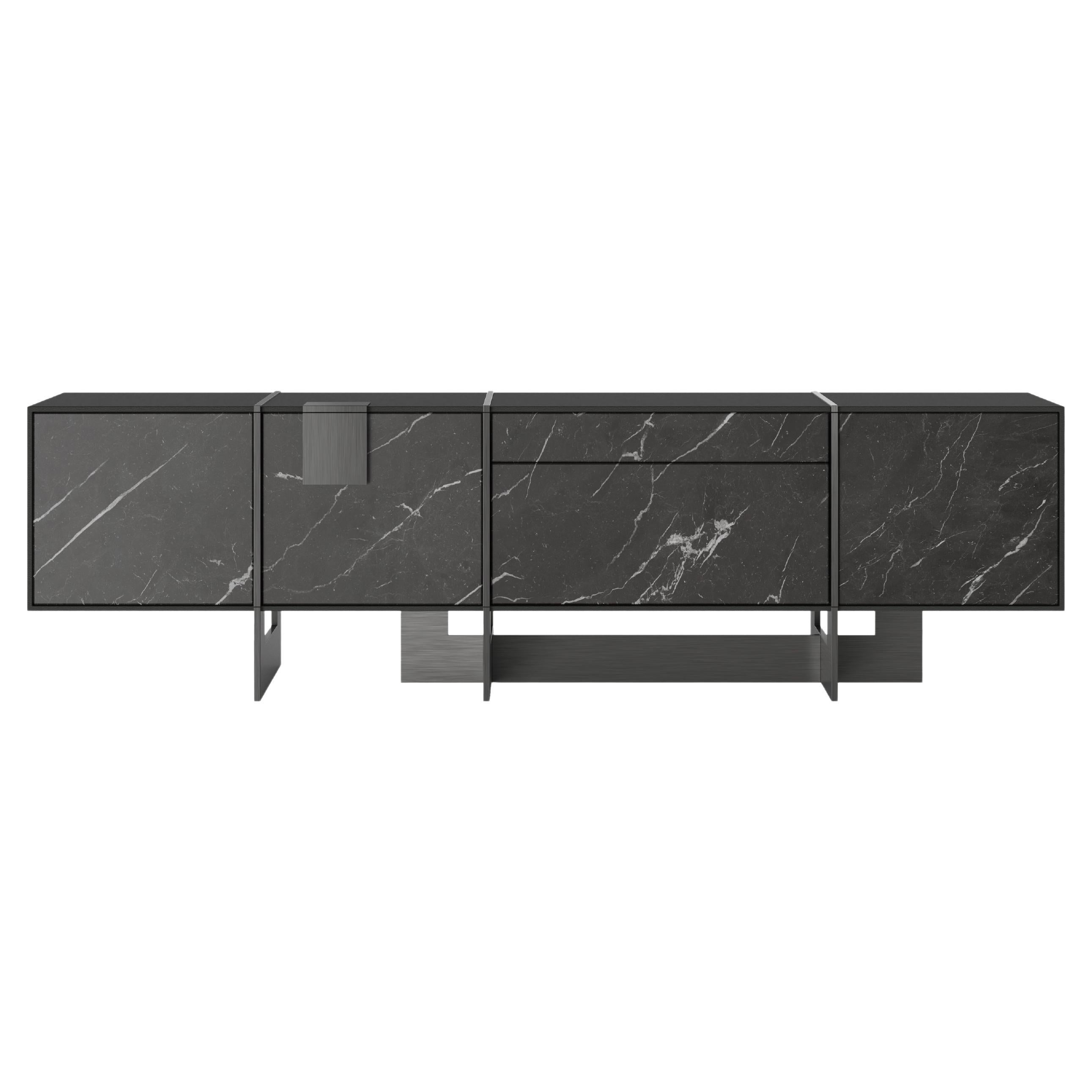 21st Coloma TV Unit American Grey Kenzo Made in Portugal by Porus Studio