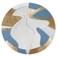 Miroir étoilé moderne du 21e siècle, couleur laquée par Malabar
