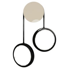 Lampe murale Blox du 21e siècle en laiton et verre