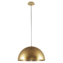 Lampe à suspension Brera en laiton et fibre de verre de Creativemary, XXIe siècle