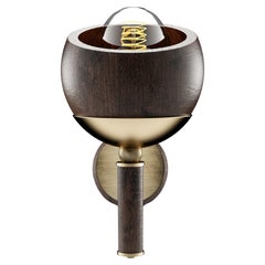 21st Century Essen Wall Lamp Wood Made in Portugal by Wood Tailors
