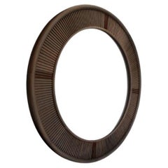 21st Century Francis Mirror Walnut Wood Made in Portugal  by Wood Tailors