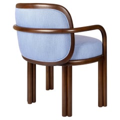 21st Century James Dining Chair Walnut Wood Handmade in Portugal by Wood Tailors