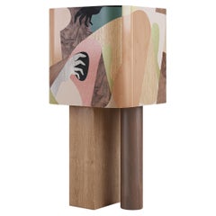 21st Century Ih Maj in Cabinet Oak and Walnut Wood Handmade by Malabar