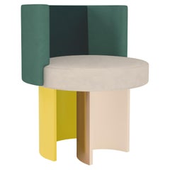 Silla de Comedor Mito Siglo XXI Madera Latón Hecha a Mano en Portugal por Malabar