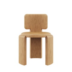 Benjamin Dining Chair Indoor Made in Portugal by Wood Tailors Club