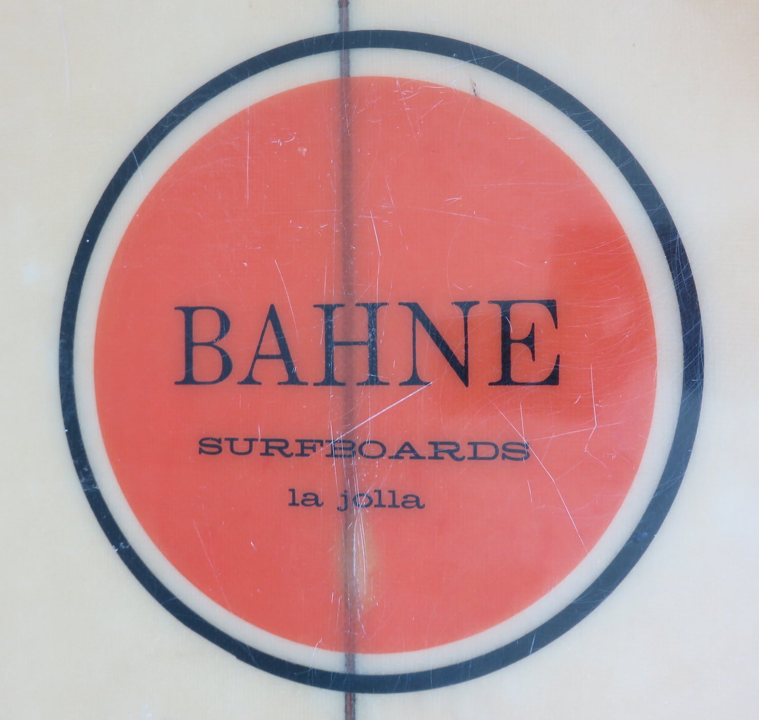 Vintage 1968 Bahne La Jolla Longboard Surfboard For Sale at 1stDibs