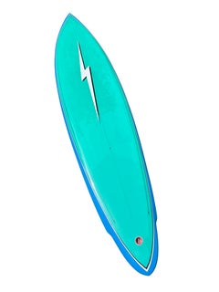 Planche de surf « Lightning Bolt » façonnée par Barry Kanaiaupuni (années 1970)