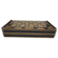 19th Century Chinese Lacquer Gaming Board