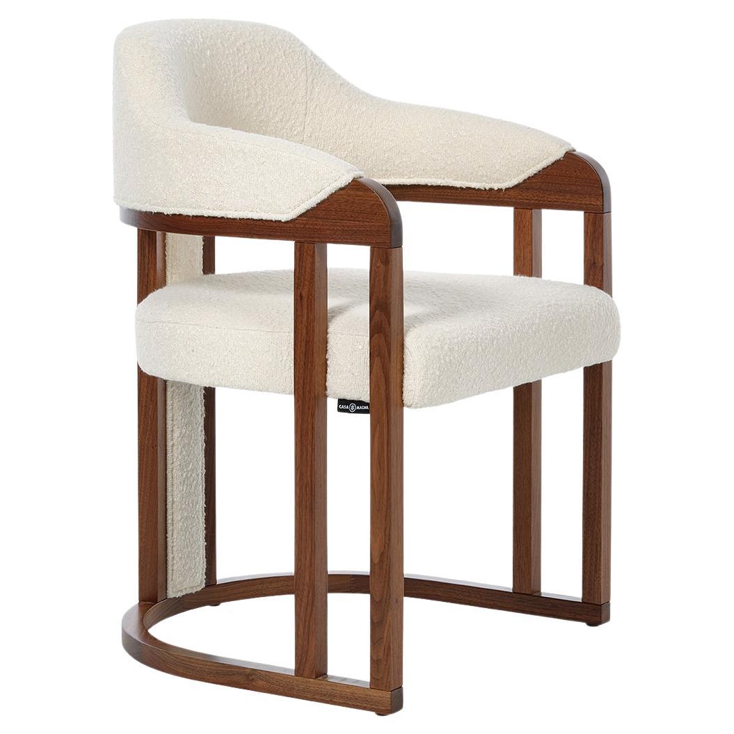 GRACE Dare dining chair with solid wood struture For Sale