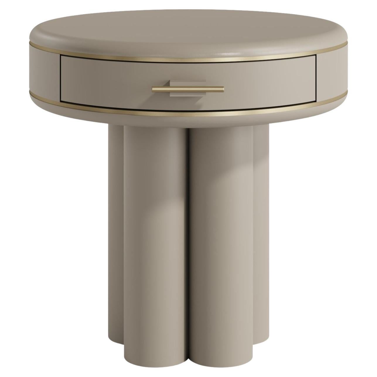 Comodino moderno rotondo ETHEREAL