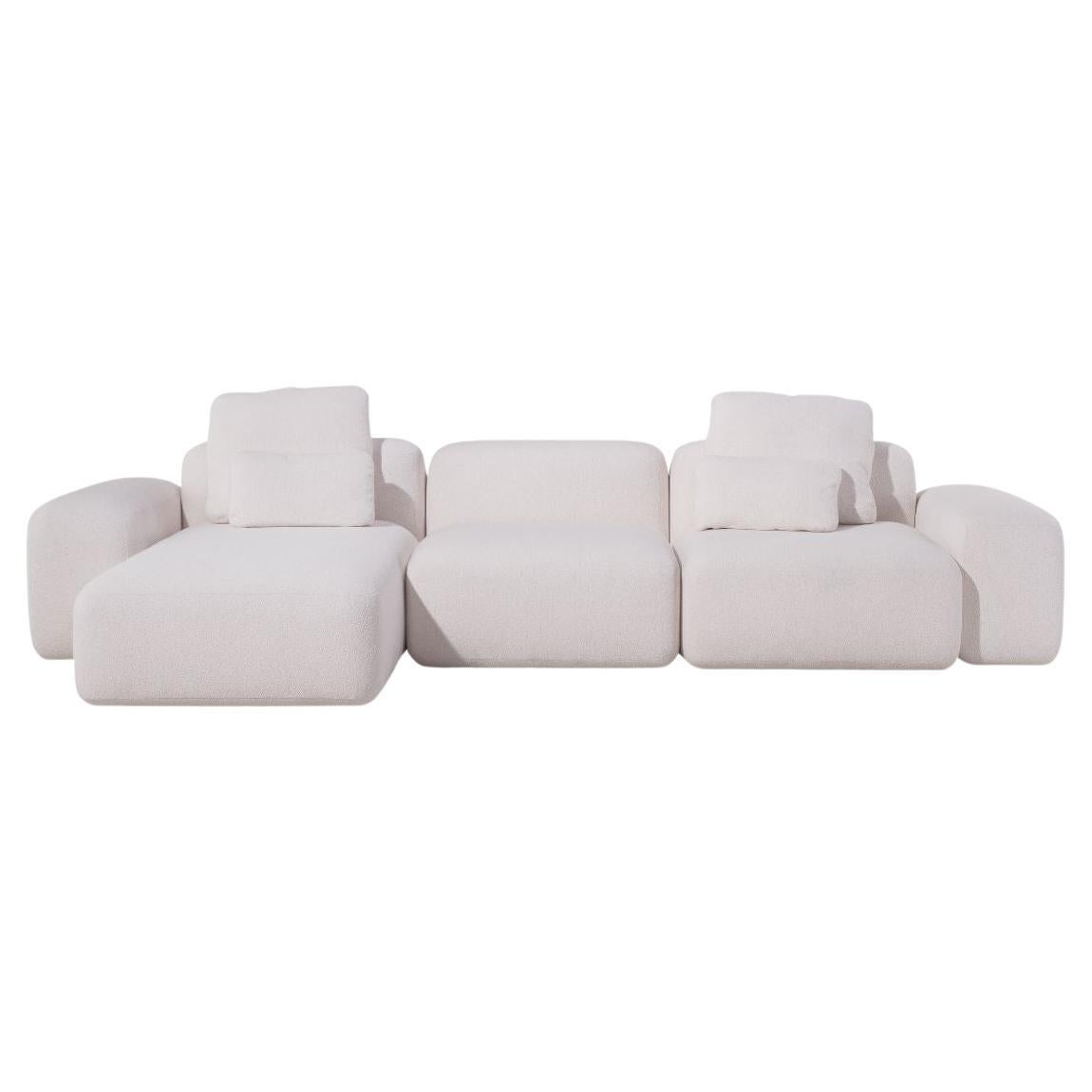 Sofá Modular Moderno Chaise-Longue SERENITY en venta
