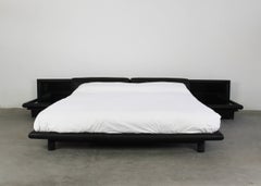 Tobia and Afra Scarpa Morna Bed with Nightstands by Molteni 1972