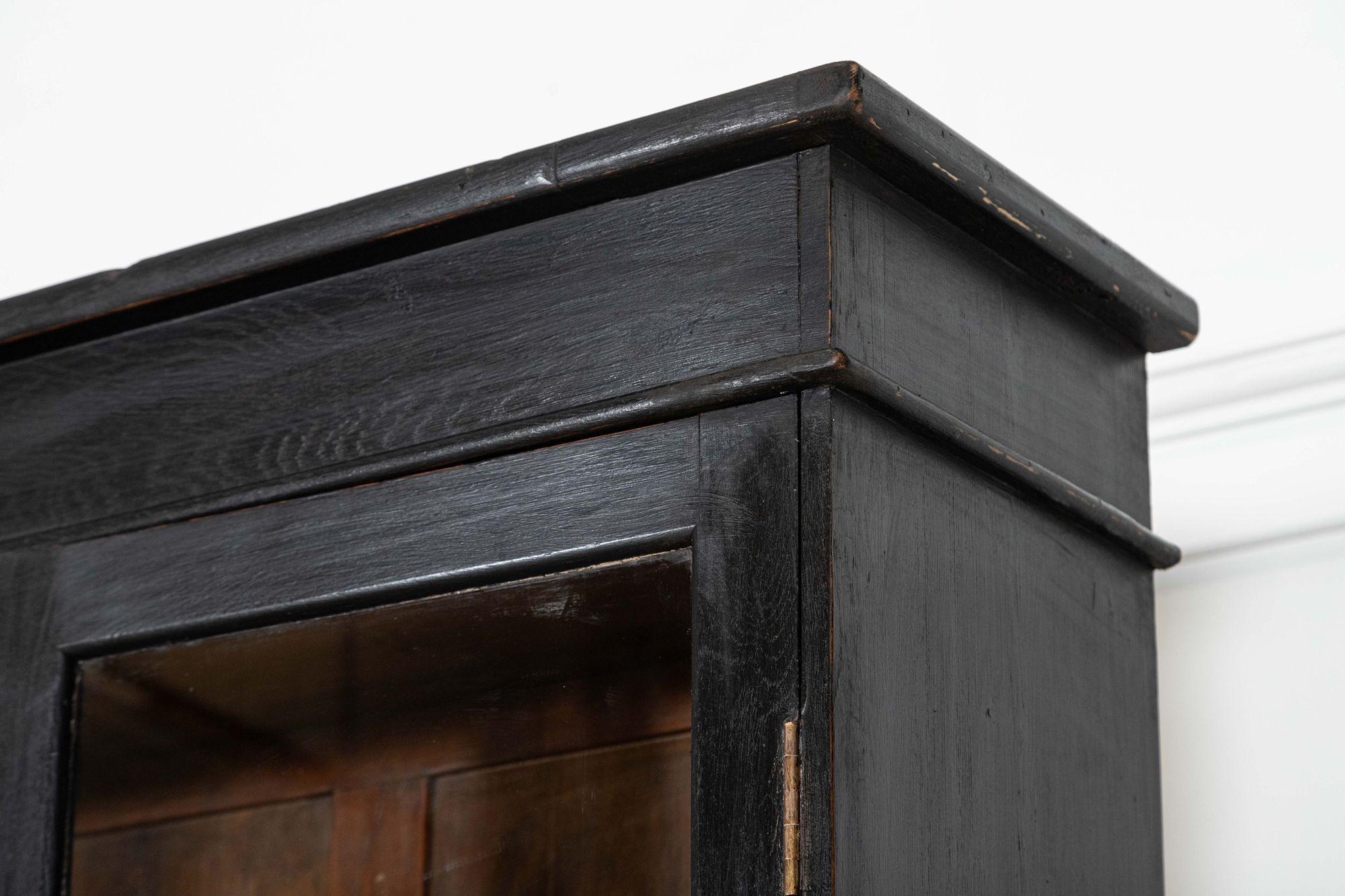 Mobile libreria in Oak inglese del 19° secolo con vetro in vendita 4