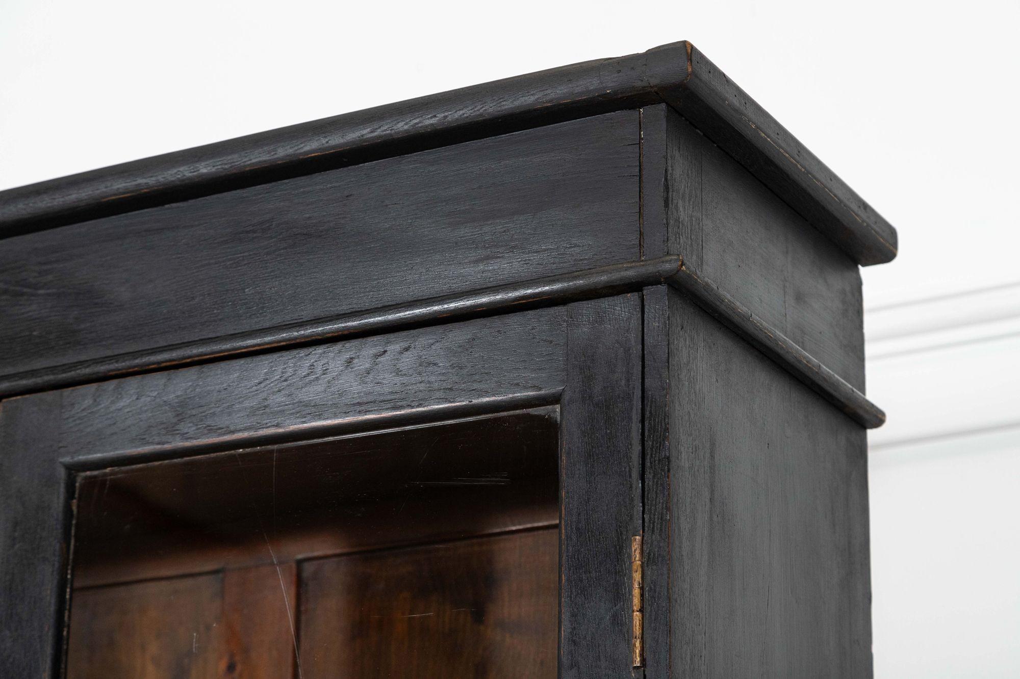 Mobile libreria in Oak inglese del 19° secolo con vetro in vendita 4