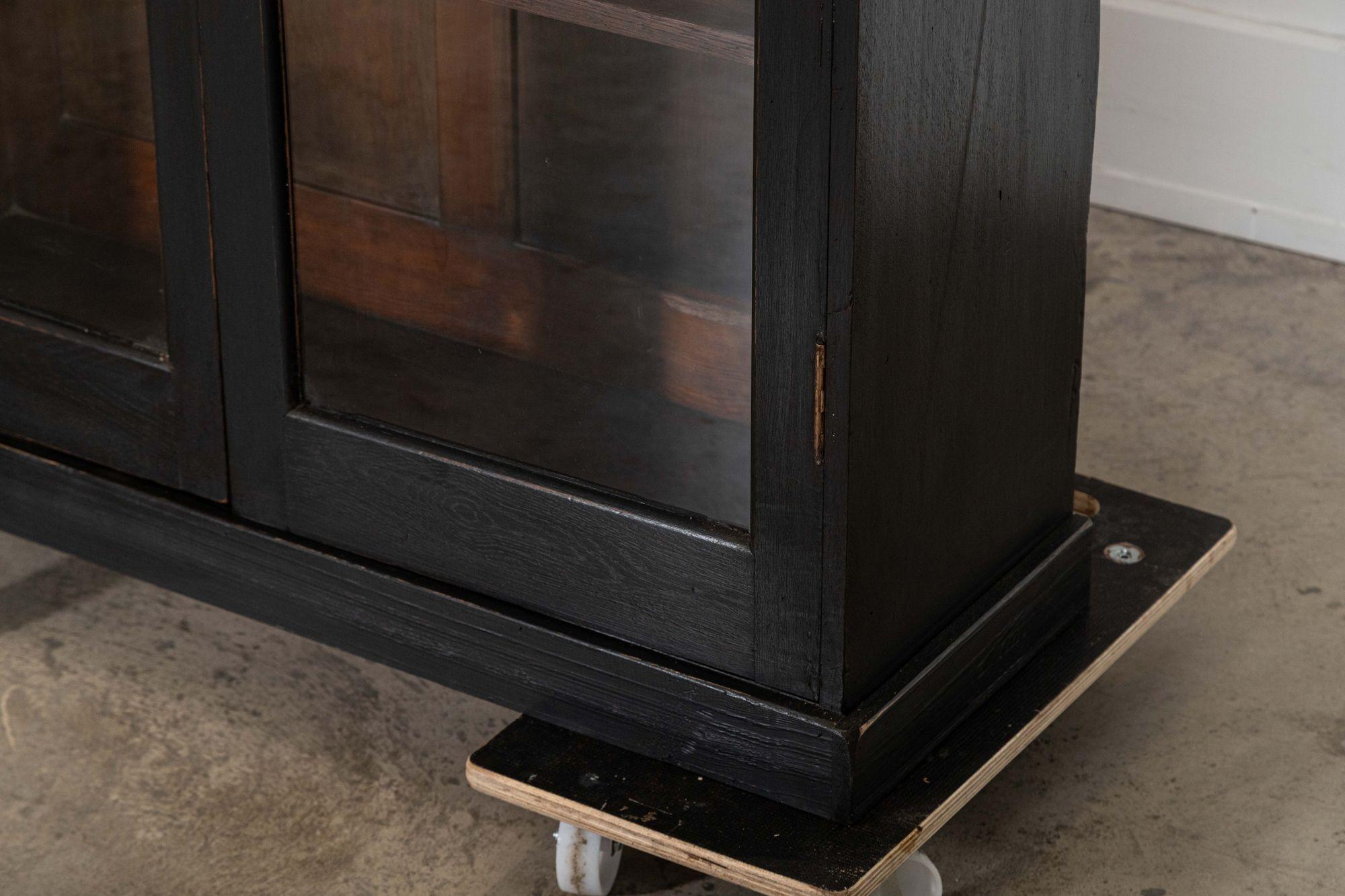 Mobile libreria in Oak inglese del 19° secolo con vetro in vendita 6
