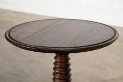 19thC French Bobbin Fruitwood Table