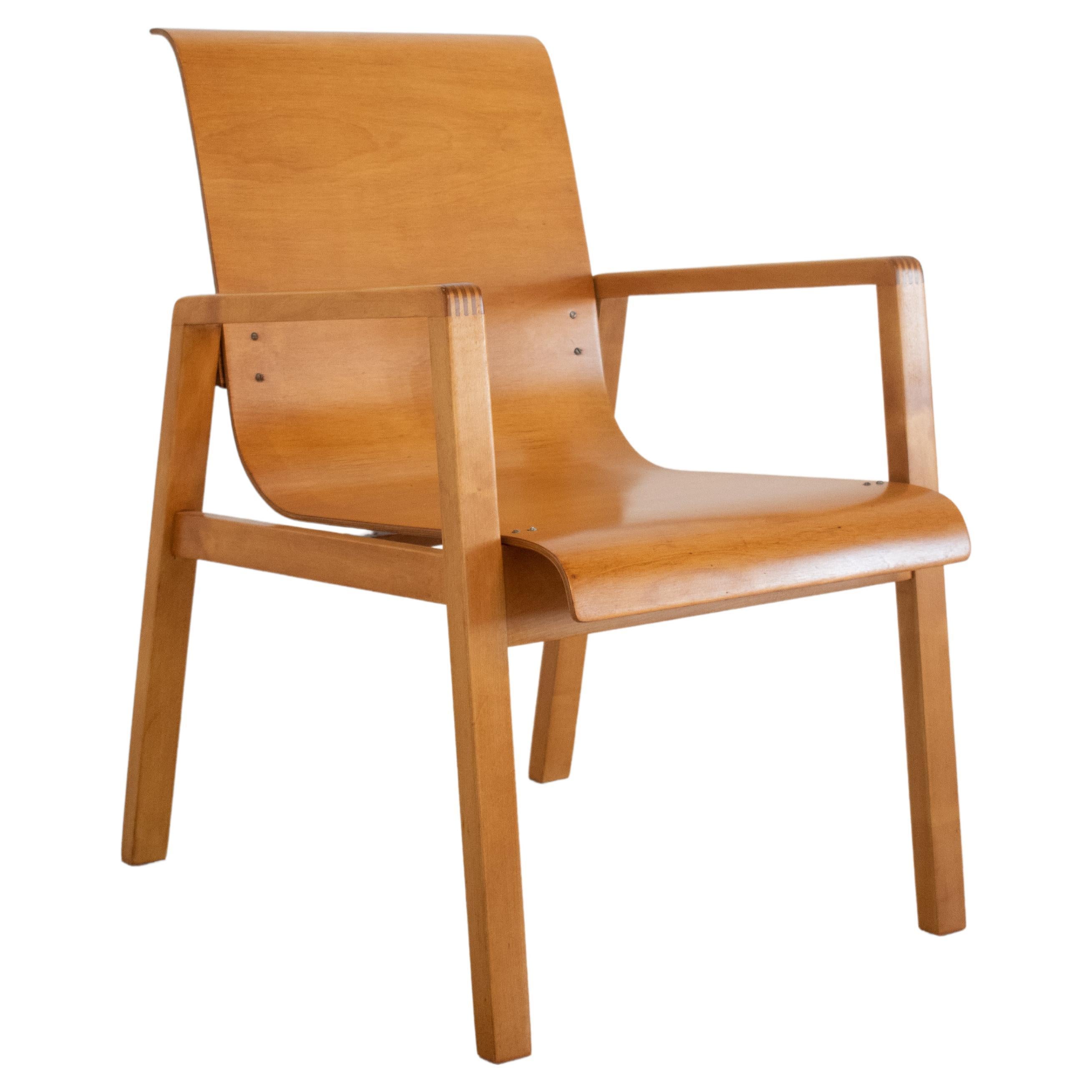 Alvar Aalto Hallway Chair, Model No.403, Finmar 1930's
