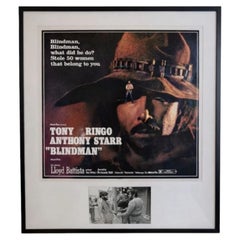 Ringo Starr The Beatles Film Poster Blindman & Photograph David Steen, 1971