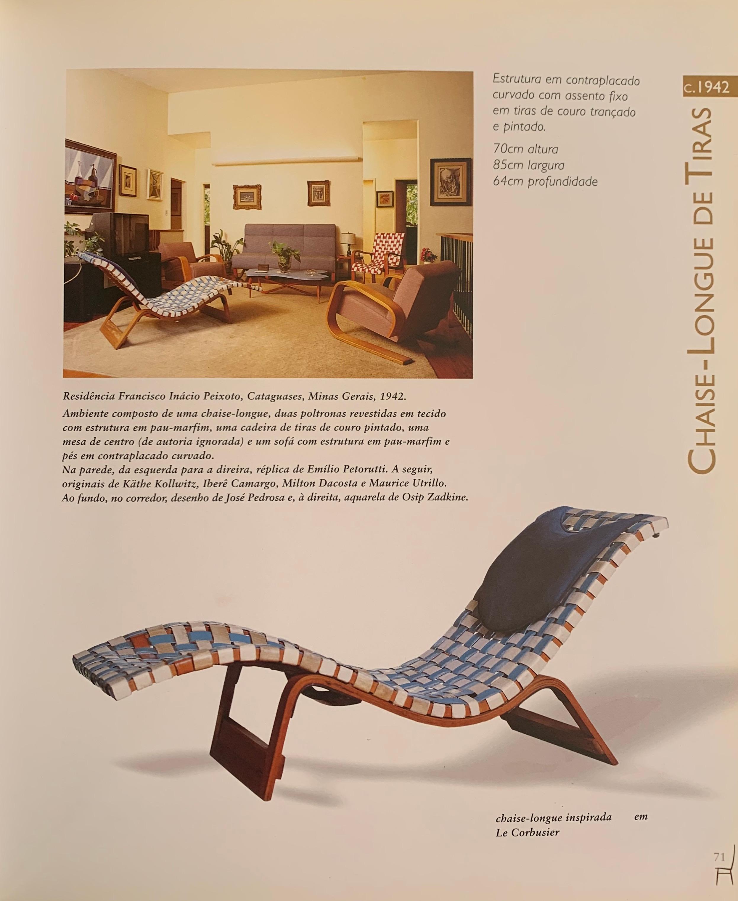 Joaquim Tenreiro Jacaranda Long Chair, Brazil, 1950s For Sale 7