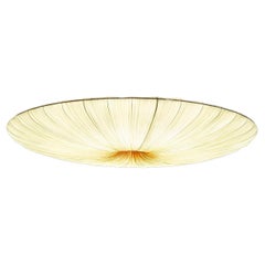 Silk over Metal "Stand By" Pendant Lamp 95 in / 240 cm