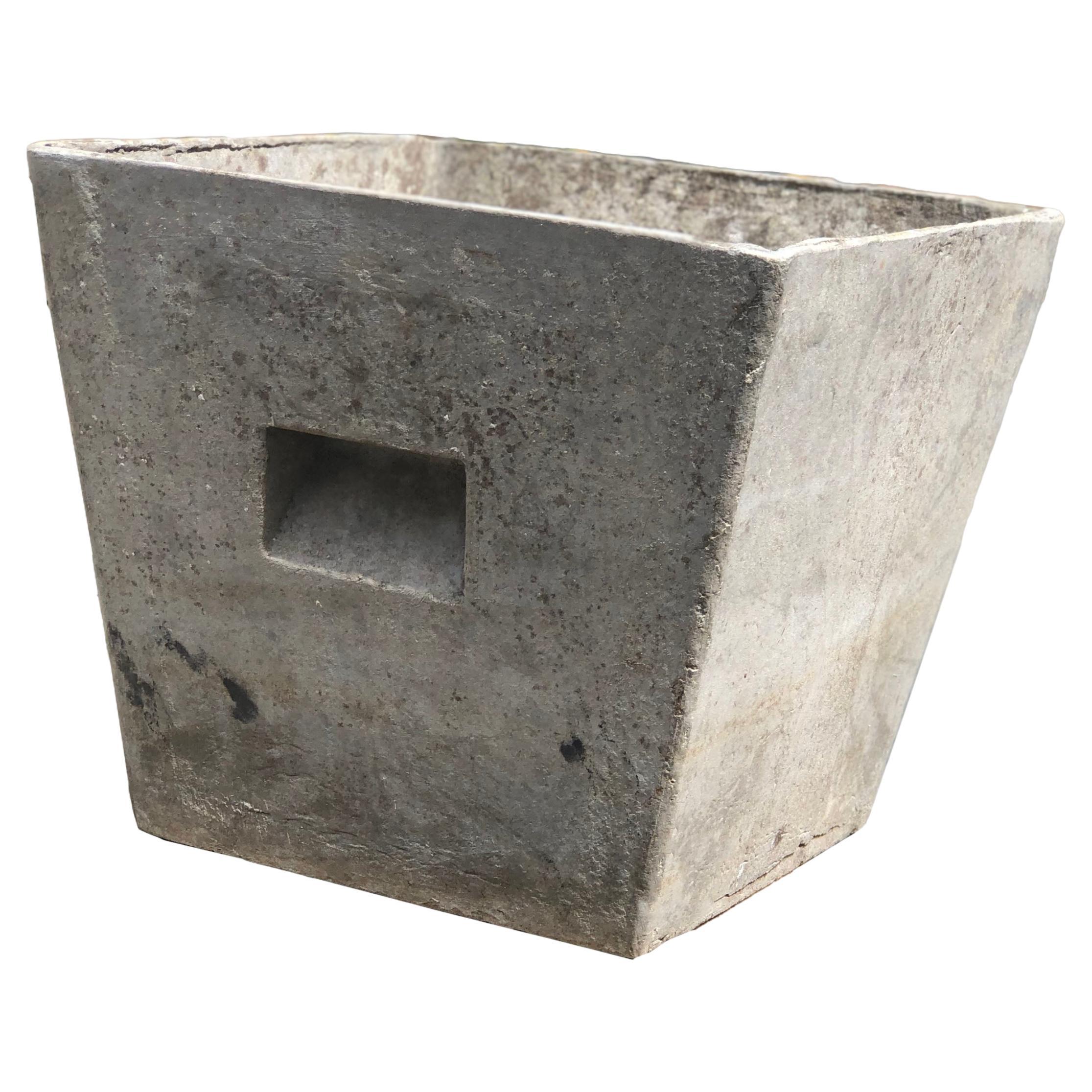 Trapezoid Willy Guhl Planter, two available 