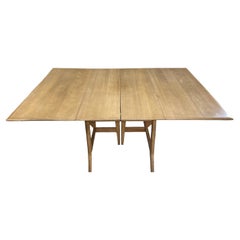 Retro Mid-Century Modern Heywood-Wakefield Drop Leaf Dining Table